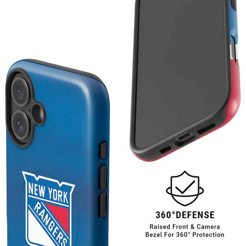 NHL New York Rangers Jersey iPhone 16 Plus Magsafe Impact Case